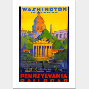 Vintage Travel - Washington Posters and Art